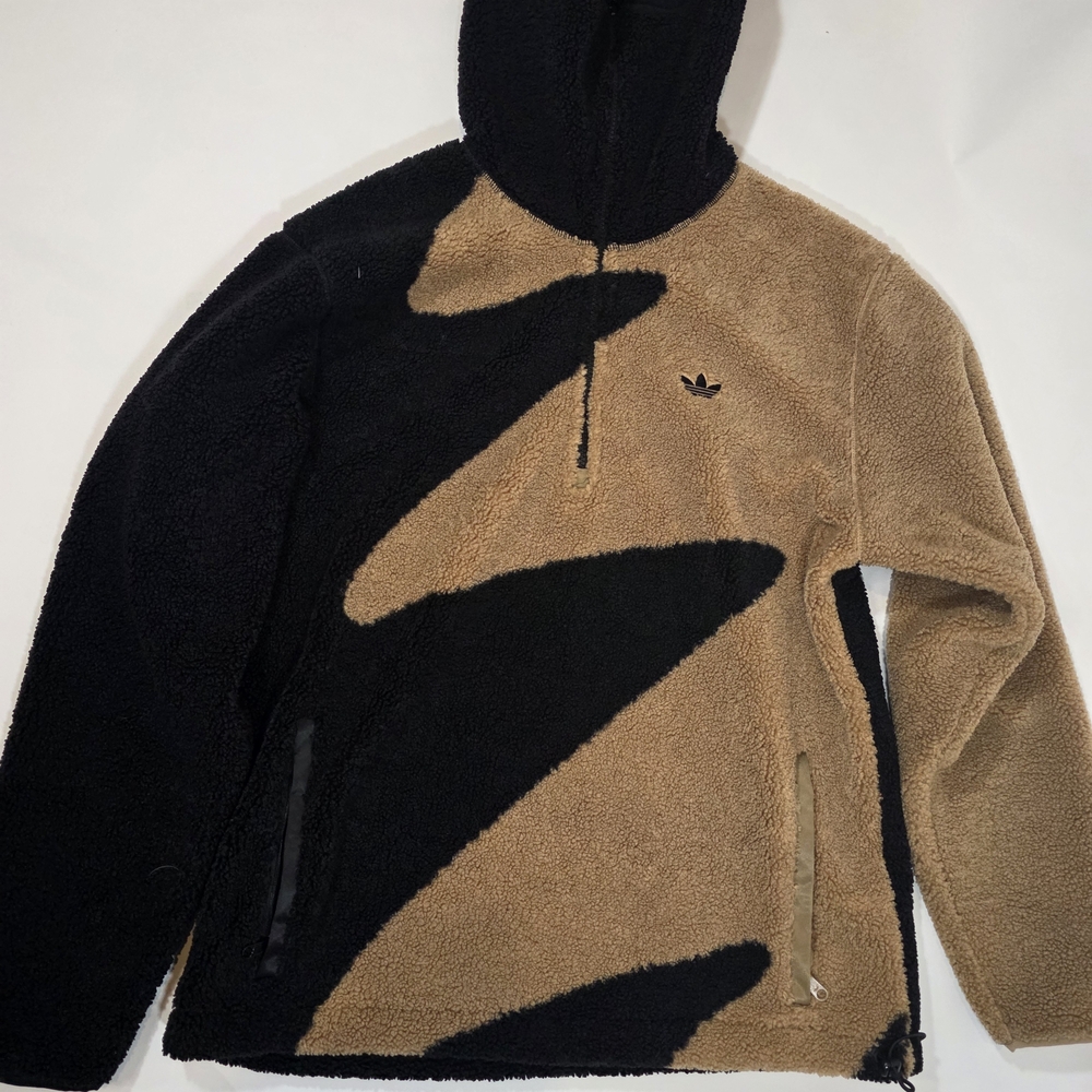 Adidas Fleece Quarter Zip Size M New Without Tags